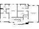 Second floor plan showing bedrooms, bathrooms, walk-in closet, laundry room, and hall at 1732 Red Maple Rdg, Atlanta, GA 30316