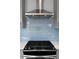 This immaculate kitchen features a stainless steel range hood and light blue backsplash at 1732 Red Maple Rdg, Atlanta, GA 30316