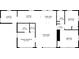 Detailed floor plan showcasing the layout of the house, including dimensions of each room at 8065 Highway 92 Dallas, Douglasville, GA 30134