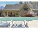 Community pool covered for the off-season, offering relaxation and recreation at 120 Chastain Nw Rd # 1104, Kennesaw, GA 30144