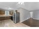 Kitchen featuring updated stainless appliances and wood cabinets at 5273 Crystal Ln, Atlanta, GA 30349