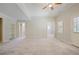 Large main bedroom with neutral walls, carpet and ensuite bathroom at 6227 Braidwood Nw Way, Acworth, GA 30101