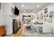Spacious living room with fireplace and dining area is ideal for hosting gatherings at 1087 High Point Ne Dr, Atlanta, GA 30306