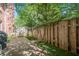 Landscaped backyard patio featuring artificial turf, brick pavers, a grill, and a privacy fence at 249 The South Chace Ne, Atlanta, GA 30328