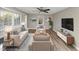 Stylishly furnished living room with lots of natural light and modern decor at 3811 Turner Heights Dr, Decatur, GA 30032