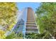 Exterior view of the high-rise building with many windows at 3338 Peachtree Ne Rd # 2804, Atlanta, GA 30326