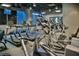 Modern fitness center with treadmills, ellipticals, and weight machines at 3338 Peachtree Ne Rd # 2804, Atlanta, GA 30326
