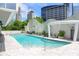 Beautiful outdoor swimming pool surrounded by comfortable lounge chairs at 3338 Peachtree Ne Rd # 2804, Atlanta, GA 30326