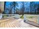 Spacious wooden deck, perfect for outdoor entertaining or relaxation at 116 Carroll St, Temple, GA 30179
