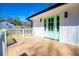 Spacious wooden deck, perfect for outdoor entertaining or relaxation at 116 Carroll St, Temple, GA 30179