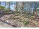 Wood fenced back yard and wooded area waiting for your personal landscape design and creative vision at 3222 Pagoda Trce, Lawrenceville, GA 30043