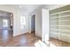 Bonus room showing the storage room with hardwood floors at 585 Sherwood Ne Rd, Atlanta, GA 30324