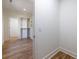 A spacious walk-in closet features built-in shelving and hardwood floors for optimal storage solutions at 585 Sherwood Ne Rd, Atlanta, GA 30324