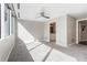 Sun-filled bedroom with contemporary ceiling fan and ensuite bathroom at 700 Park Regency Ne Pl # 803, Atlanta, GA 30326