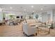 Spacious clubhouse with comfortable seating, including sofas and chairs, complemented by elegant decor and lighting at 700 Park Regency Ne Pl # 803, Atlanta, GA 30326