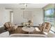 Well-lit living room showcasing stylish seating and decor, promoting a comfortable and inviting space at 700 Park Regency Ne Pl # 803, Atlanta, GA 30326