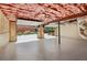 Garage featuring unfinished insulation, an open garage door, and a view outside at 2411 Mitchell Ne Rd, Marietta, GA 30062