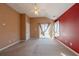 Cozy bedroom with large windows, neutral carpet, and slider to outside at 4531 Flowering Br, Powder Springs, GA 30127