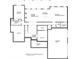 Basement plan featuring unfinished space, future bedroom, wet bar and garage slab at 4921 Slaton Dr, Acworth, GA 30101