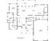Detailed floor plan of a spacious home, showcasing the layout of its rooms, and three car garage at 4921 Slaton Dr, Acworth, GA 30101