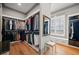 Large walk-in closet with custom shelving and storage at 4921 Slaton Dr, Acworth, GA 30101
