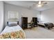 Welcoming bedroom with two beds, a ceiling fan, and plenty of natural light at 197 Saddleridge Dr, Bremen, GA 30110