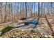 Inviting outdoor fire pit area with comfortable seating, perfect for gatherings in a nature at 197 Saddleridge Dr, Bremen, GA 30110