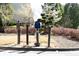 Community entrance includes a welcome screen, call box, and manicured landscaping at 3540 Chattahoochee Summit Se Ln # 28, Atlanta, GA 30339
