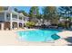 Resort-style pool with sun loungers and outdoor entertaining space near well-maintained condos at 3540 Chattahoochee Summit Se Ln # 28, Atlanta, GA 30339