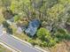 Bird's eye view of the property showcases its location in a tree-filled and quiet neighborhood at 9258 Westview Sw Dr, Covington, GA 30014