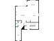 Layout of the living room, dining area, kitchen, hall, bath and foyer at 656 Avondale Park Cir, Decatur, GA 30032