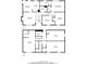 Floor plans illustrating the room sizes, and general layout of this house at 1059 Buckboard Ct, Douglasville, GA 30134