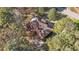 An aerial view of home surrounded by trees at 440 Dix Lee On Dr., Fayetteville, GA 30215