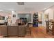 Finished basement with bar, desk, and storage at 440 Dix Lee On Dr., Fayetteville, GA 30215