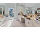 Bright bathroom with double vanity sinks, ample counter space, and a large window for natural light at 440 Dix Lee On Dr., Fayetteville, GA 30215