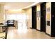 A well-maintained lobby with tiled floors and a waiting area, perfect for greeting clients and visitors at 20 Marietta Nw St # 10E, Atlanta, GA 30303