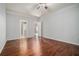 Spacious bedroom featuring hardwood floors and a ceiling fan at 2404 Caneridge, Marietta, GA 30064