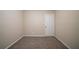Bedroom features neutral carpet and standard door at 3645 Larkspur Ter, Decatur, GA 30032