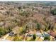 Aerial shot of the home, surrounded by trees in the community at 360 Peyton Sw Rd, Atlanta, GA 30311