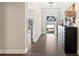 Spacious foyer featuring hardwood flooring and a view of the front door at 130 Brayden Park Dr, Canton, GA 30115