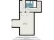 Floor plan displaying the layout of the third floor, featuring a bedroom, walk-in closet, and full bath at 160 Glenmore Ln, Mcdonough, GA 30253