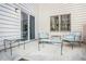 Patio with chairs and tables at 3287 Rose Rdg, Atlanta, GA 30340