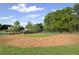 Enjoy a community baseball field bordered by a wooded area and grass at 2360 Brookgreen Commons, Kennesaw, GA 30144