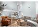 Open-concept living area showcases the living room, adjacent dining area, and a modern kitchen at 2360 Brookgreen Commons, Kennesaw, GA 30144