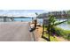 Boat ramp area along the lake has signage for loading and unloading only at 5635 Charleston Bay Dr, Cumming, GA 30041