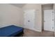 This bedroom features double closets and a bed, ideal for a cozy retreat at 224 Osier Dr, Mcdonough, GA 30252