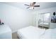 Bright bedroom with lots of natural light, hardwood floors, and mirrored closet doors at 5740 Terremont Cir, Norcross, GA 30093
