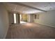 The finished basement provides extra living space with an exterior exit and built-in storage at 1075 Winding Branch Ln, Atlanta, GA 30338