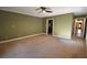 Spacious main bedroom with ensuite bathroom and walk-in closet at 1075 Winding Branch Ln, Atlanta, GA 30338