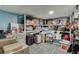 Organized storage room with shelves, boxes, and various household items at 802 Towering Pine Trl, Lawrenceville, GA 30045